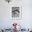 Sikh Man Demonstrating How He Finishes the Winding of His Traditional Turban around His Head-Margaret Bourke-White-Framed Photographic Print displayed on a wall