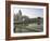 Sikh Pilgrim Bathing in the Pool of the Gurudwara Bangla Sahib Temple, Delhi, India-Eitan Simanor-Framed Photographic Print