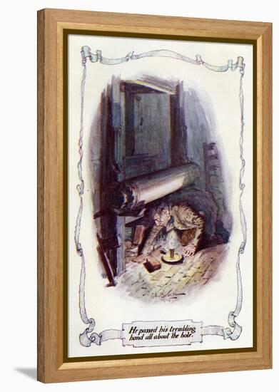 Silas Marner by George Eliot-Charles Edmund Brock-Framed Premier Image Canvas