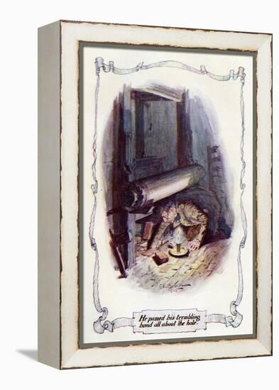 Silas Marner by George Eliot-Charles Edmund Brock-Framed Premier Image Canvas