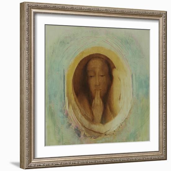 Silence, C.1911-Odilon Redon-Framed Giclee Print