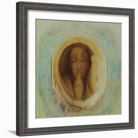 Silence, C.1911-Odilon Redon-Framed Giclee Print