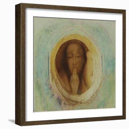 Silence, C.1911-Odilon Redon-Framed Giclee Print