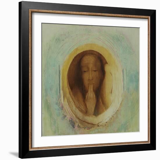Silence, C.1911-Odilon Redon-Framed Giclee Print