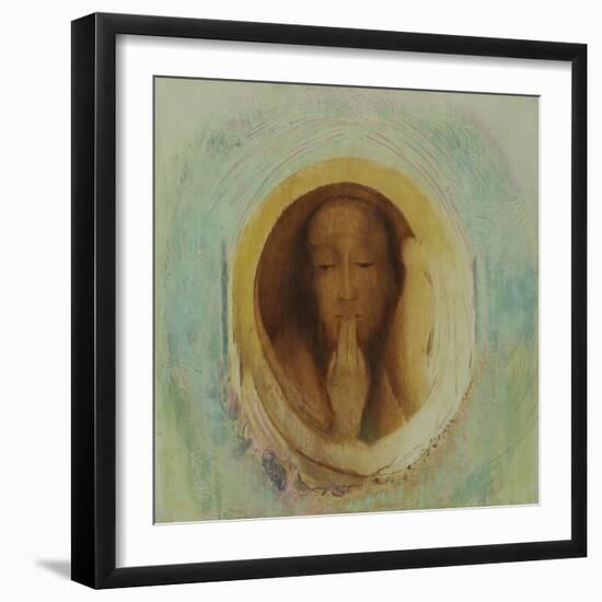 Silence, C.1911-Odilon Redon-Framed Giclee Print