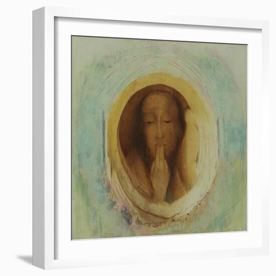 Silence, C.1911-Odilon Redon-Framed Giclee Print