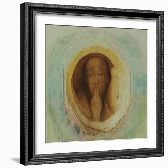 Silence, C.1911-Odilon Redon-Framed Giclee Print