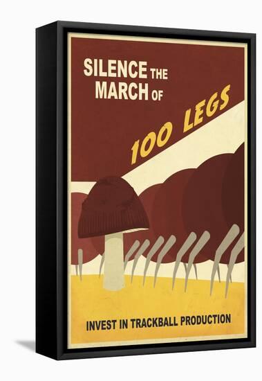 Silence the March-Steve Thomas-Framed Premier Image Canvas