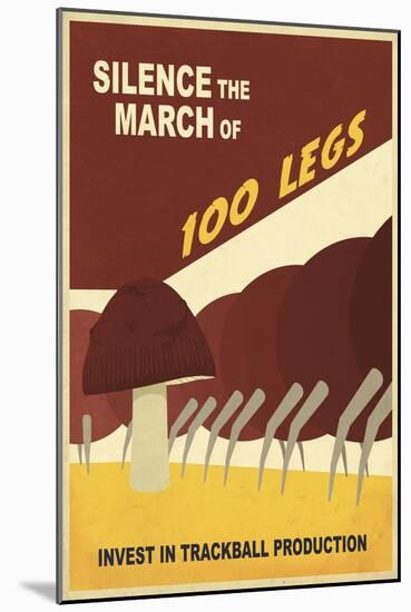 Silence the March-Steve Thomas-Mounted Giclee Print