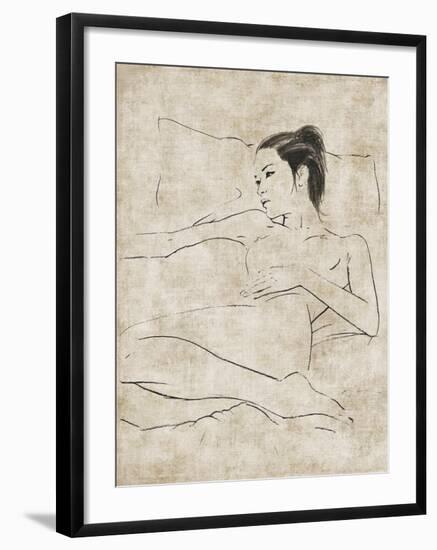 Silence-Simon Roux-Framed Art Print