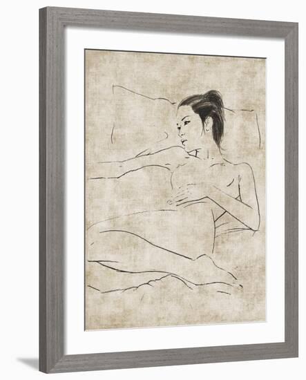 Silence-Simon Roux-Framed Art Print