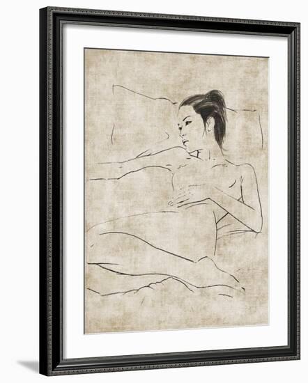 Silence-Simon Roux-Framed Art Print