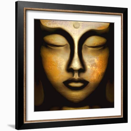 Silence-Christine Ganz-Framed Art Print