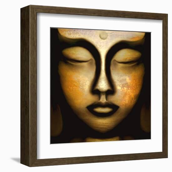 Silence-Christine Ganz-Framed Art Print