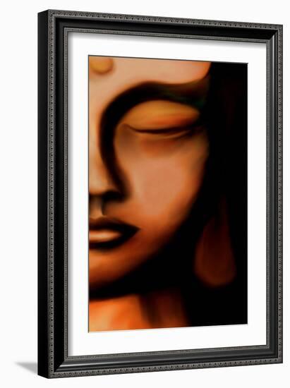 Silence-Christine Ganz-Framed Art Print