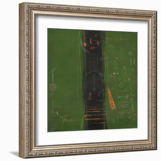 Silence-Sattar Darwich-Framed Art Print