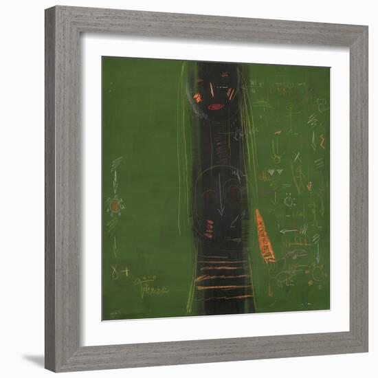 Silence-Sattar Darwich-Framed Premium Giclee Print