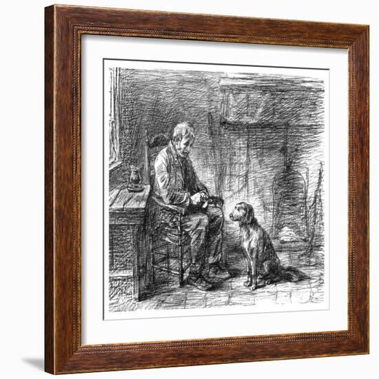 Silent Company, C1880-1882-Jozef Israels-Framed Giclee Print