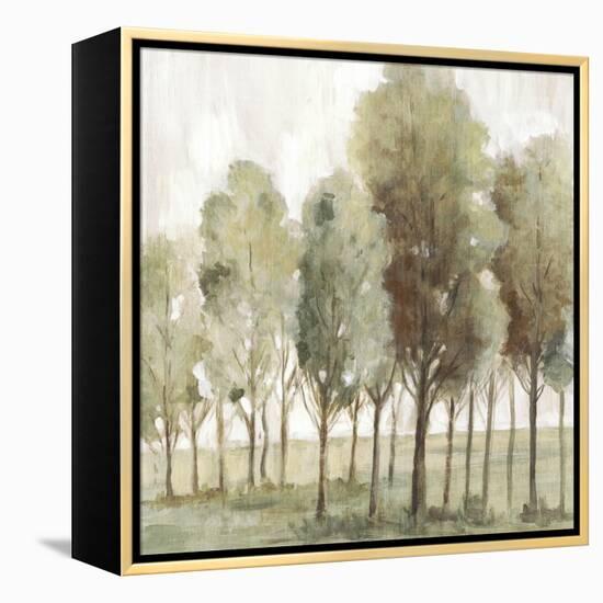 Silent Fall II-Eva Watts-Framed Stretched Canvas