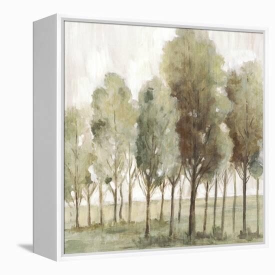 Silent Fall II-Eva Watts-Framed Stretched Canvas