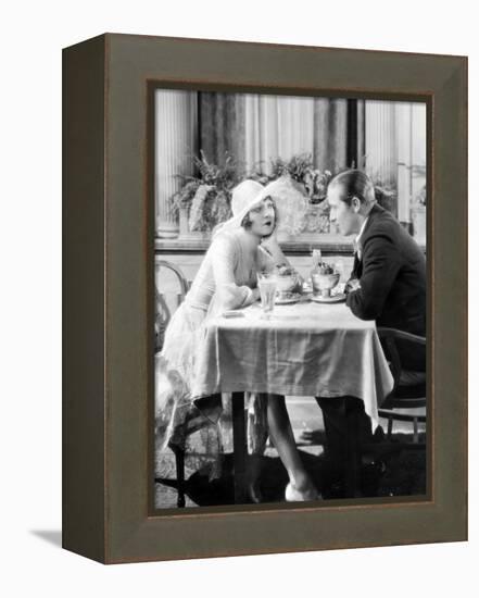 Silent Film: Restaurants-null-Framed Premier Image Canvas