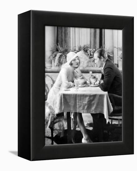 Silent Film: Restaurants-null-Framed Premier Image Canvas