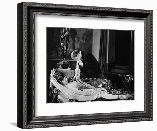 Silent Film Still: Couples-null-Framed Photographic Print