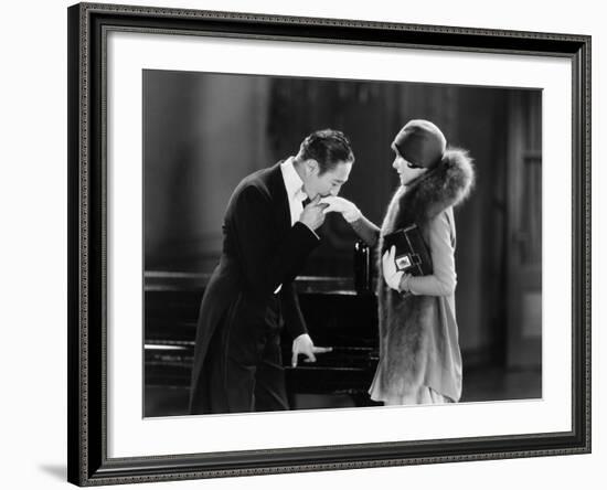 Silent Film Still: Couples-null-Framed Photographic Print