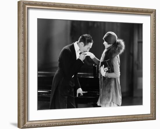 Silent Film Still: Couples-null-Framed Photographic Print