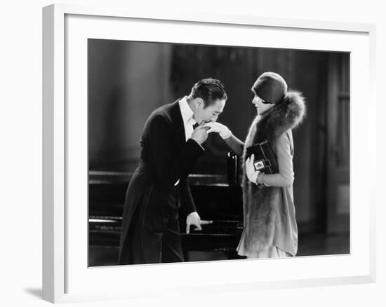 Silent Film Still: Couples-null-Framed Photographic Print