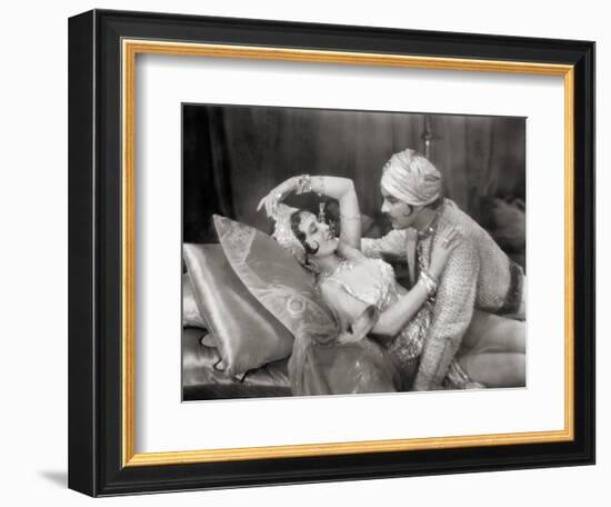 Silent Film Still: Couples-null-Framed Photographic Print