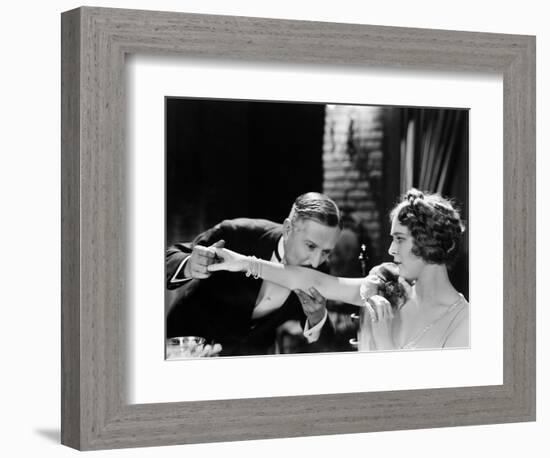 Silent Film Still: Couples-null-Framed Photographic Print