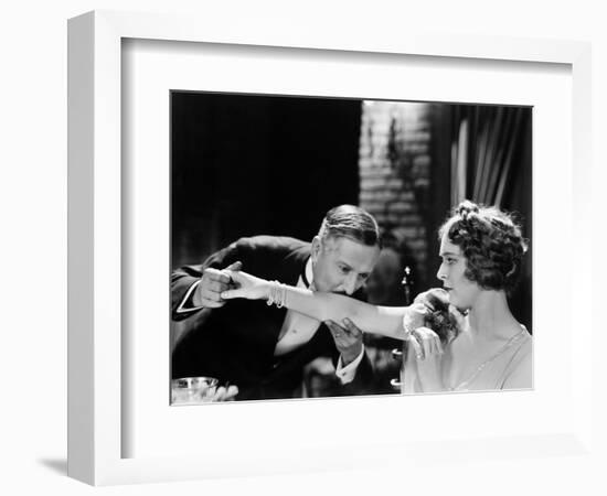 Silent Film Still: Couples-null-Framed Photographic Print