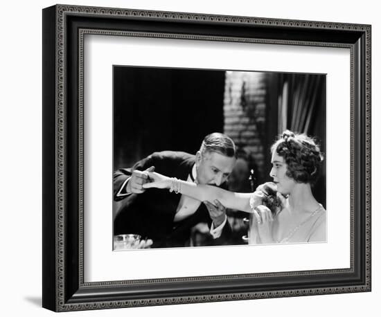 Silent Film Still: Couples-null-Framed Photographic Print