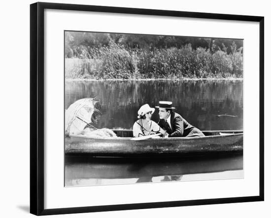 Silent Film Still: Couples-null-Framed Photographic Print