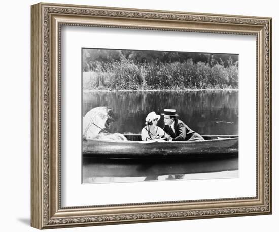 Silent Film Still: Couples-null-Framed Photographic Print