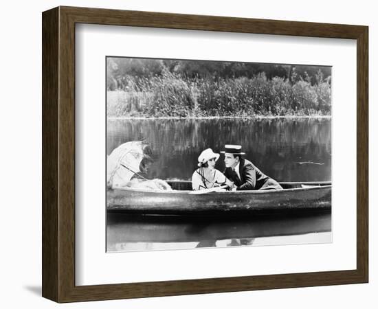 Silent Film Still: Couples-null-Framed Photographic Print