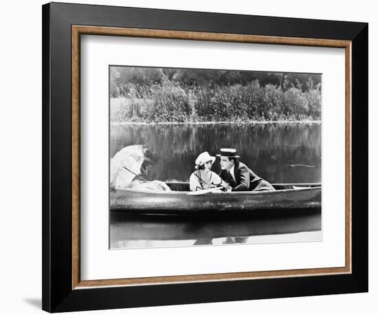 Silent Film Still: Couples-null-Framed Photographic Print