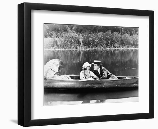 Silent Film Still: Couples-null-Framed Photographic Print