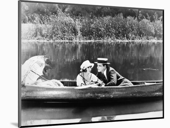 Silent Film Still: Couples-null-Mounted Photographic Print