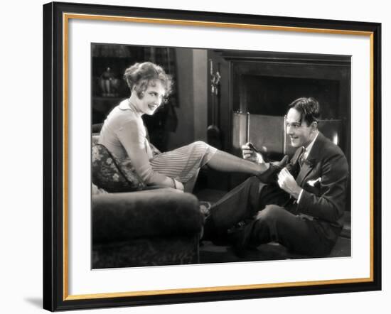 Silent Film Still: Couples-null-Framed Photographic Print