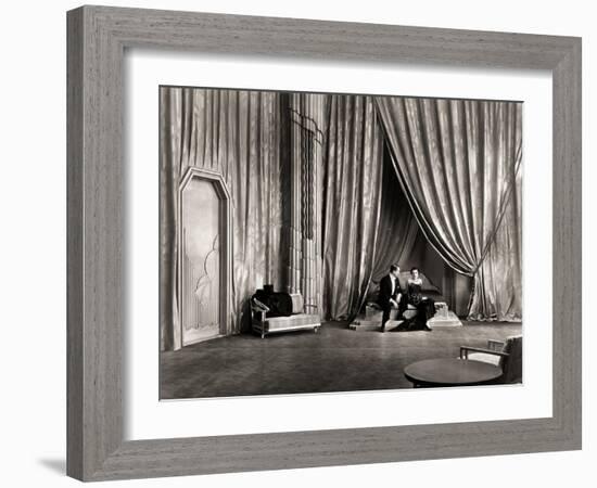 Silent Film Still: Couples-null-Framed Giclee Print