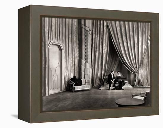 Silent Film Still: Couples-null-Framed Premier Image Canvas