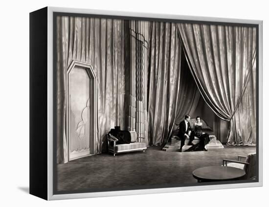 Silent Film Still: Couples-null-Framed Premier Image Canvas