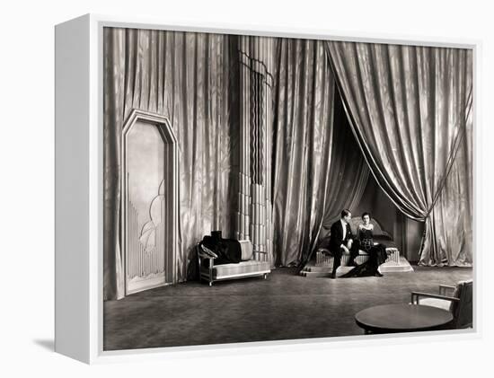 Silent Film Still: Couples-null-Framed Premier Image Canvas