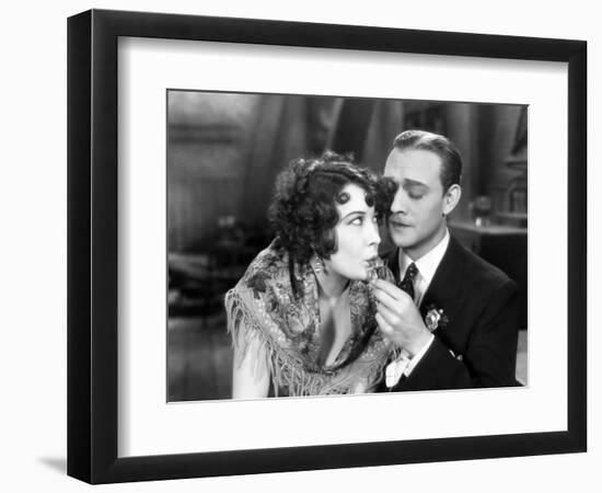 Silent Film Still: Drinking-null-Framed Photographic Print