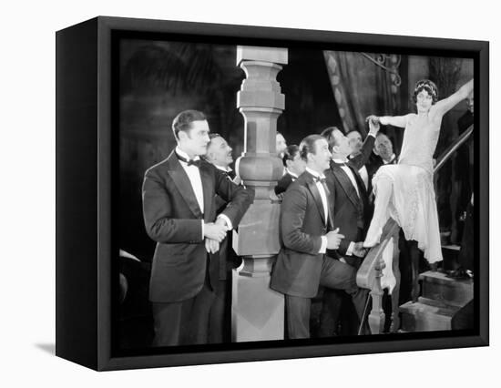 Silent Film Still: Parties-null-Framed Premier Image Canvas