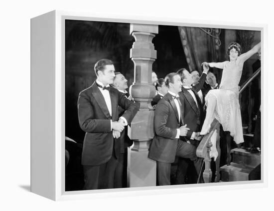 Silent Film Still: Parties-null-Framed Premier Image Canvas