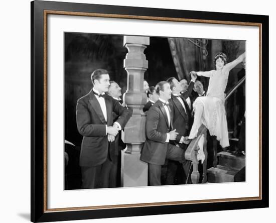 Silent Film Still: Parties-null-Framed Photographic Print