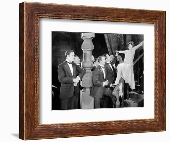 Silent Film Still: Parties-null-Framed Photographic Print